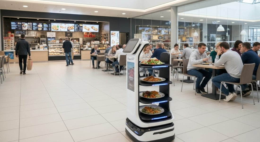 Robot in Shopping Mall